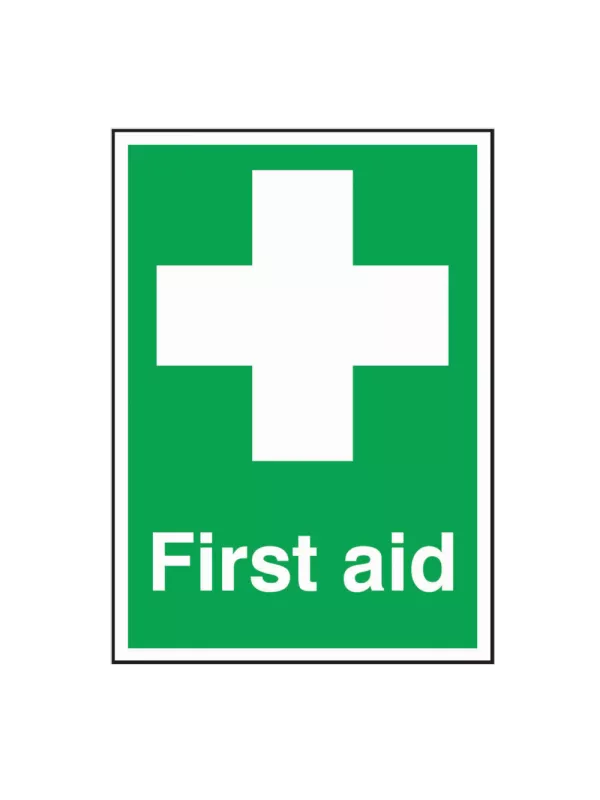 GPC First Aid Sign - Pack of 10